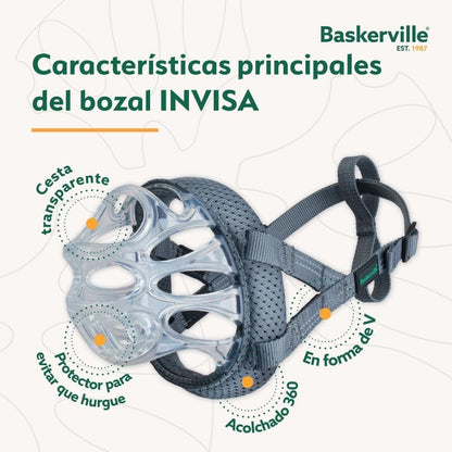 BASKERVILLE - BOZAL INVISA PARA PERROS