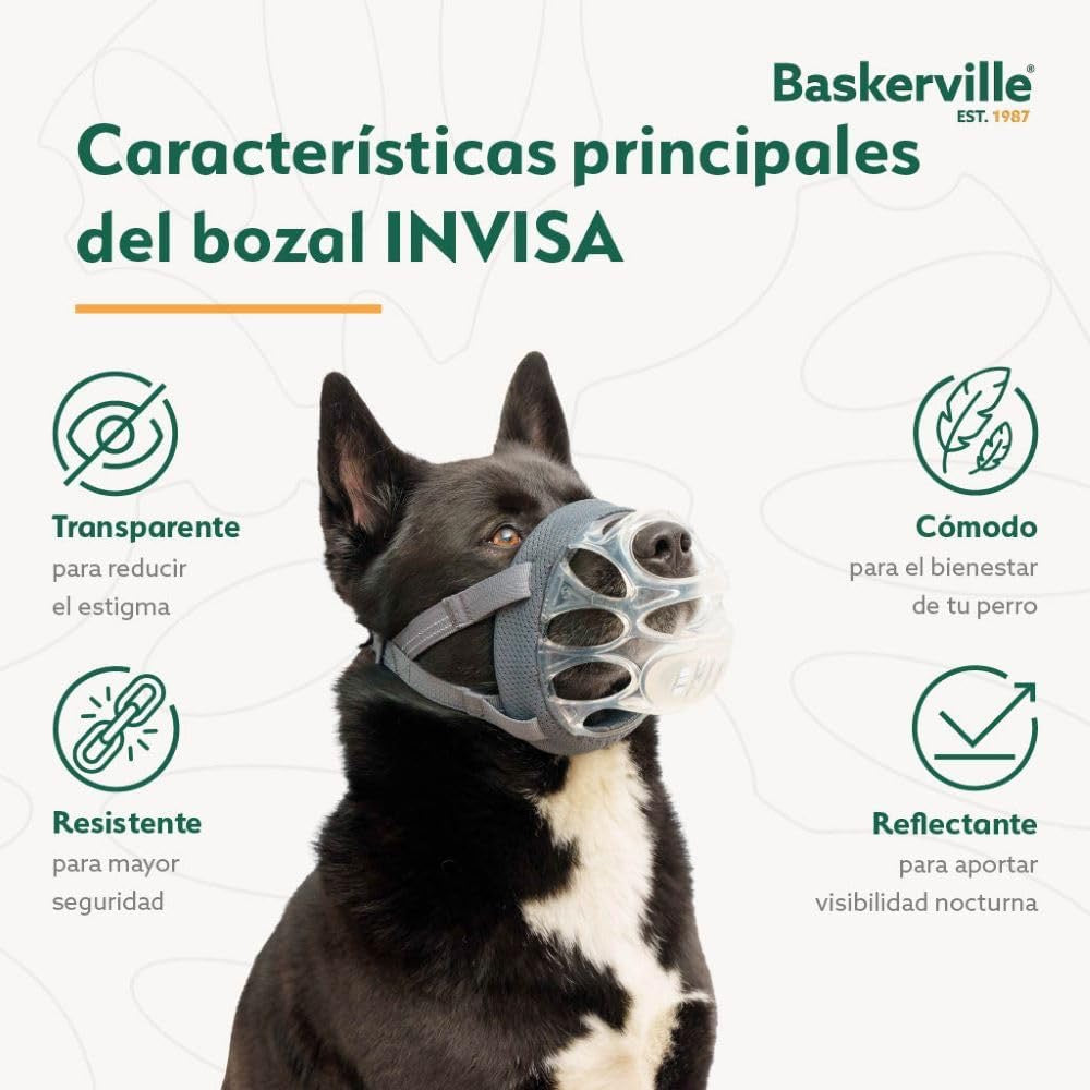 BASKERVILLE - BOZAL INVISA PARA PERROS