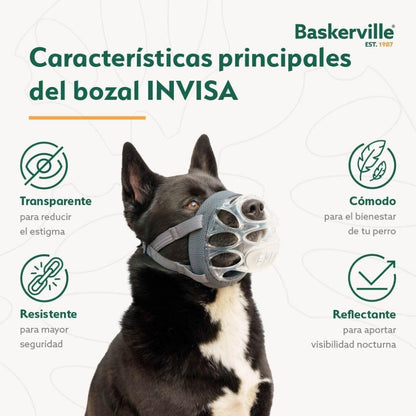 BASKERVILLE - BOZAL INVISA PARA PERROS