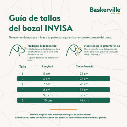 BASKERVILLE - BOZAL INVISA PARA PERROS