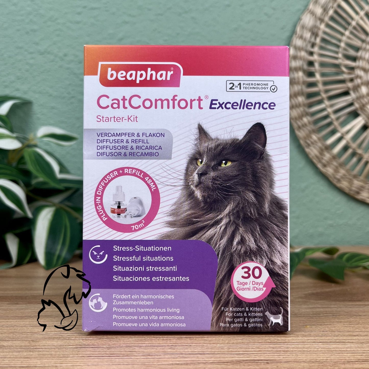 BEAPHAR - CATCOMFORT EXCELLENCE - DIFUSOR + RECAMBIO FEROMONAS PARA GATOS