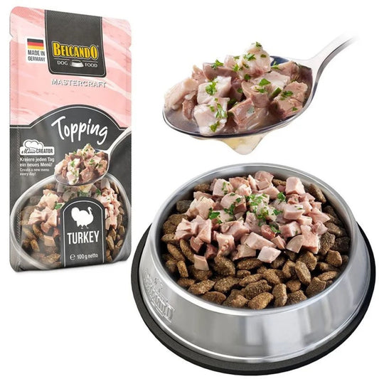 ⚡️GANGA⚡️BELCANDO - TOPPING DE PAVO CON PEREJIL PARA PERROS