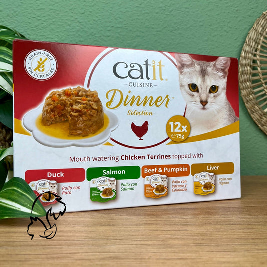 CATIT - DINNER PACK VARIEDADES DE POLLO PARA GATOS