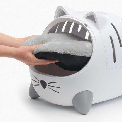 CATIT - TRANSPORTÍN Y CAMA PIXI MIO PARA GATOS