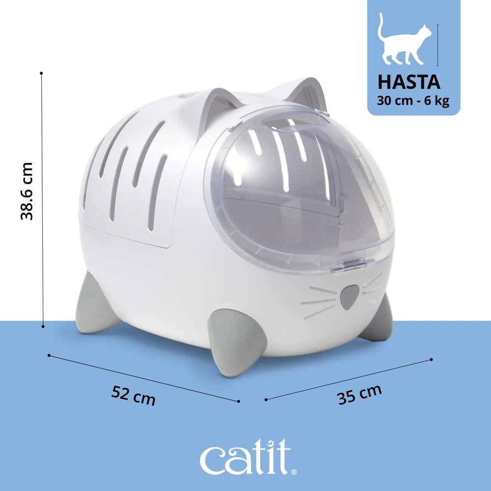 CATIT - TRANSPORTÍN Y CAMA PIXI MIO PARA GATOS