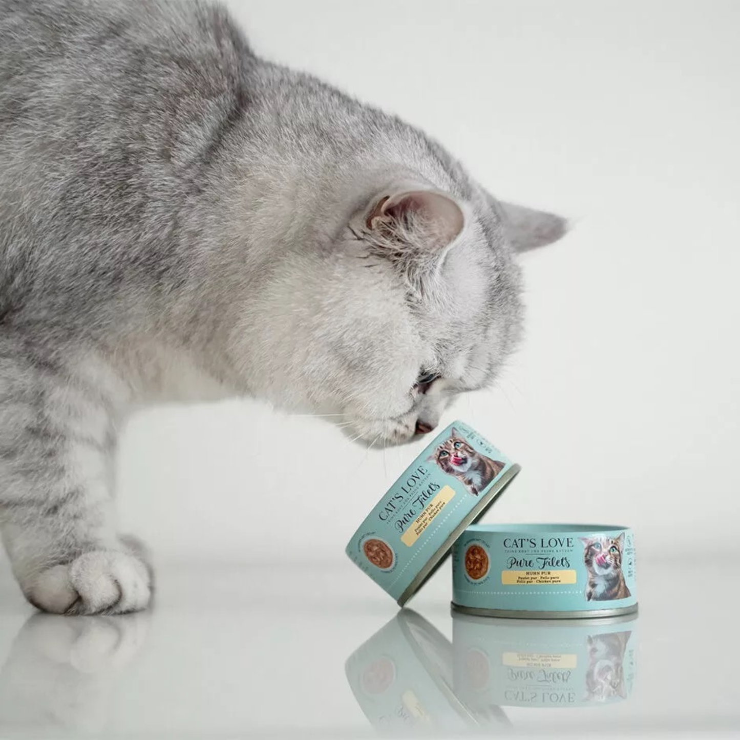 CAT´S LOVE - LATA DE FILETES DE POLLO PARA GATOS