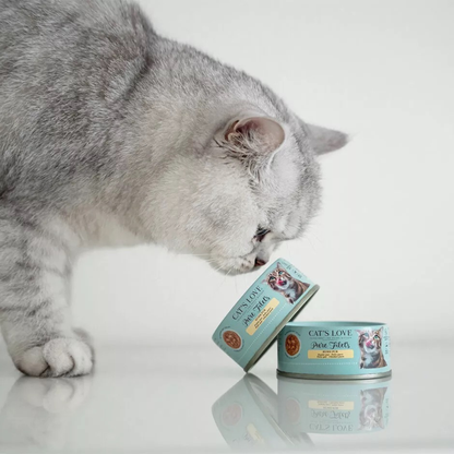 CAT´S LOVE - LATA DE FILETES DE POLLO PARA GATOS