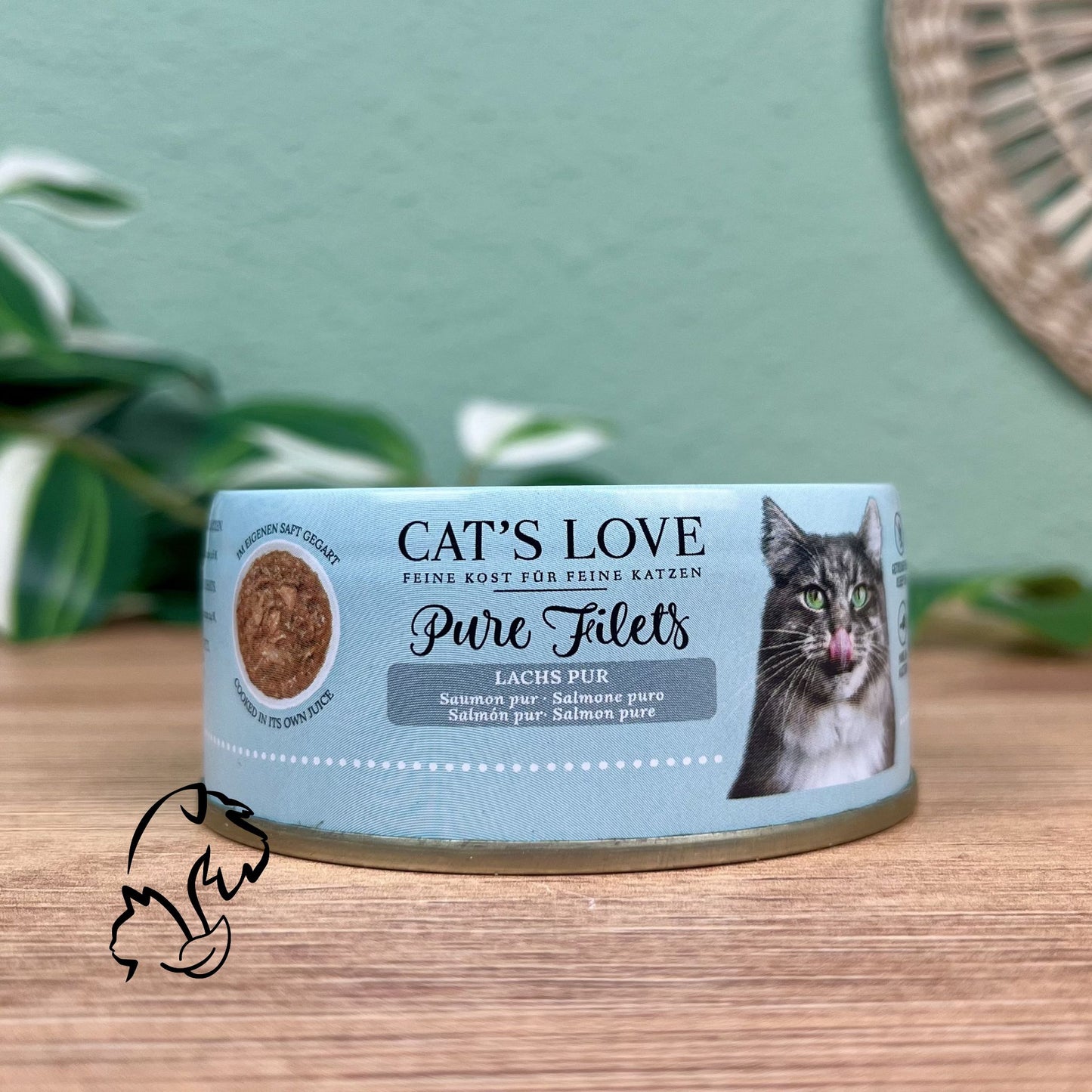 CAT´S LOVE - LATA DE FILETES DE SALMÓN PARA GATOS