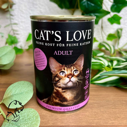Cat´s Love Lata De Paté Suave De Pescado Y Pollo Para Gatos 400g
