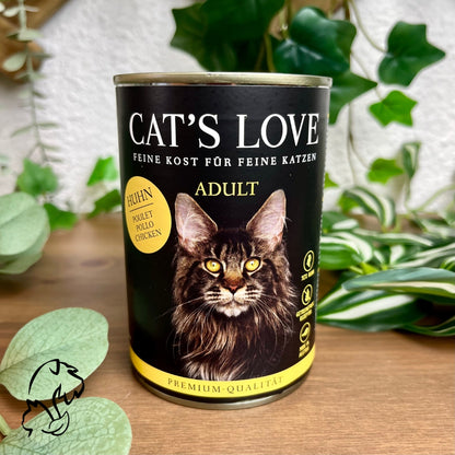 Cat´s Love Lata De Paté Suave De Pollo Puro Para Gatos 400g