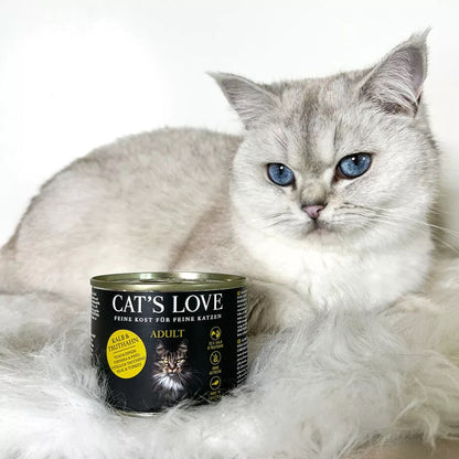 Cat´s Love Lata De Pate Suave De Ternera Y Pavo Para Gatos