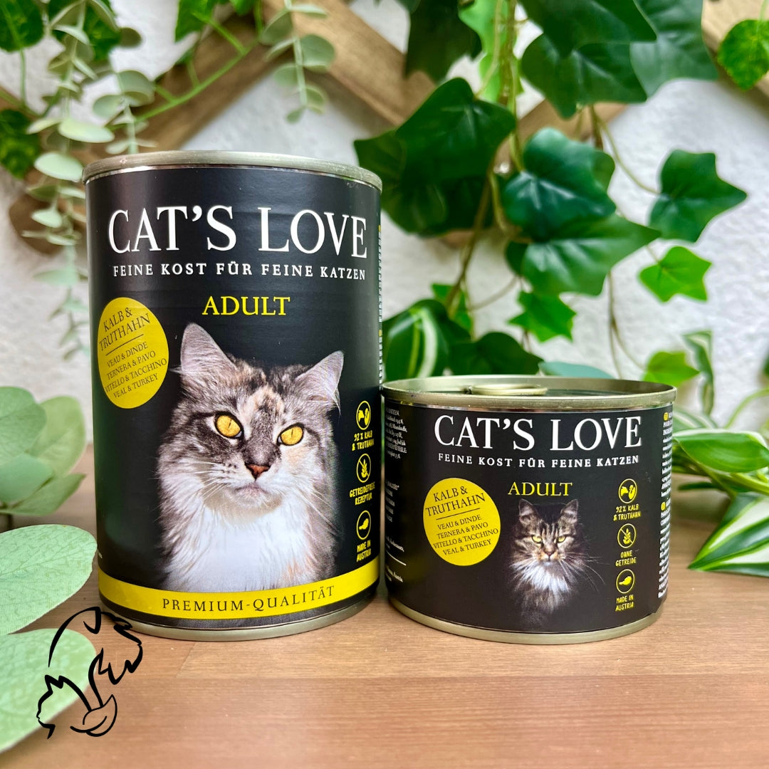 Cat´s Love Lata De Pate Suave De Ternera Y Pavo Para Gatos