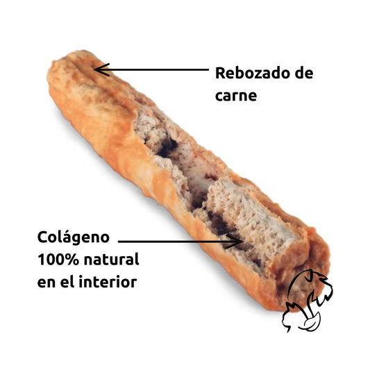 CHEWLLAGEN - PALITOS DE COLÁGENO CON TERNERA PARA PERROS