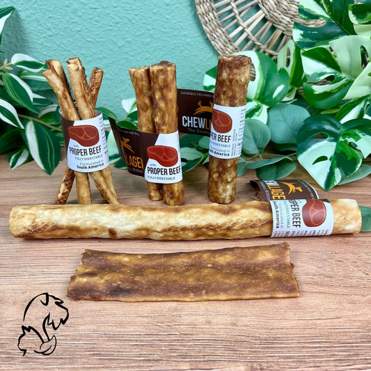 CHEWLLAGEN - PALITOS DE COLÁGENO CON TERNERA PARA PERROS