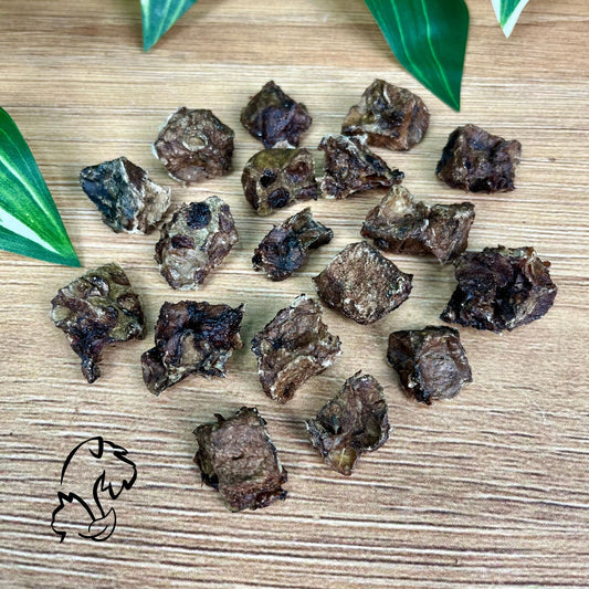 DADOS DE PULMÓN DE VACUNO PARA PERROS Y GATOS