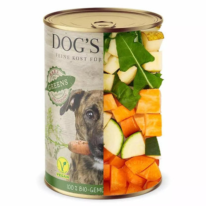 DOG´S LOVE - LATA BIO GREENS DE VERDURAS Y FRUTAS PARA PERROS