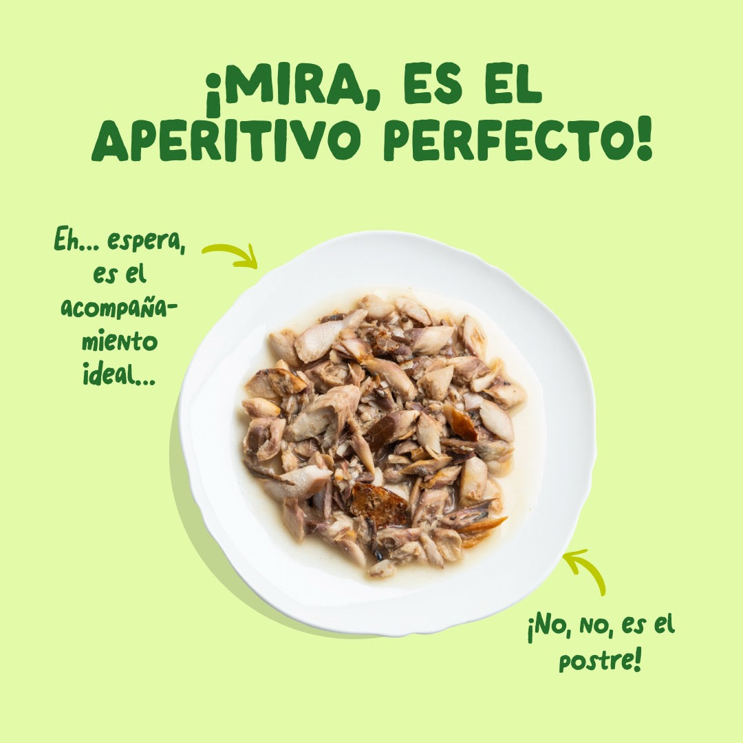 Filetes de caballa para gatos de la marca Edgard & Cooper.