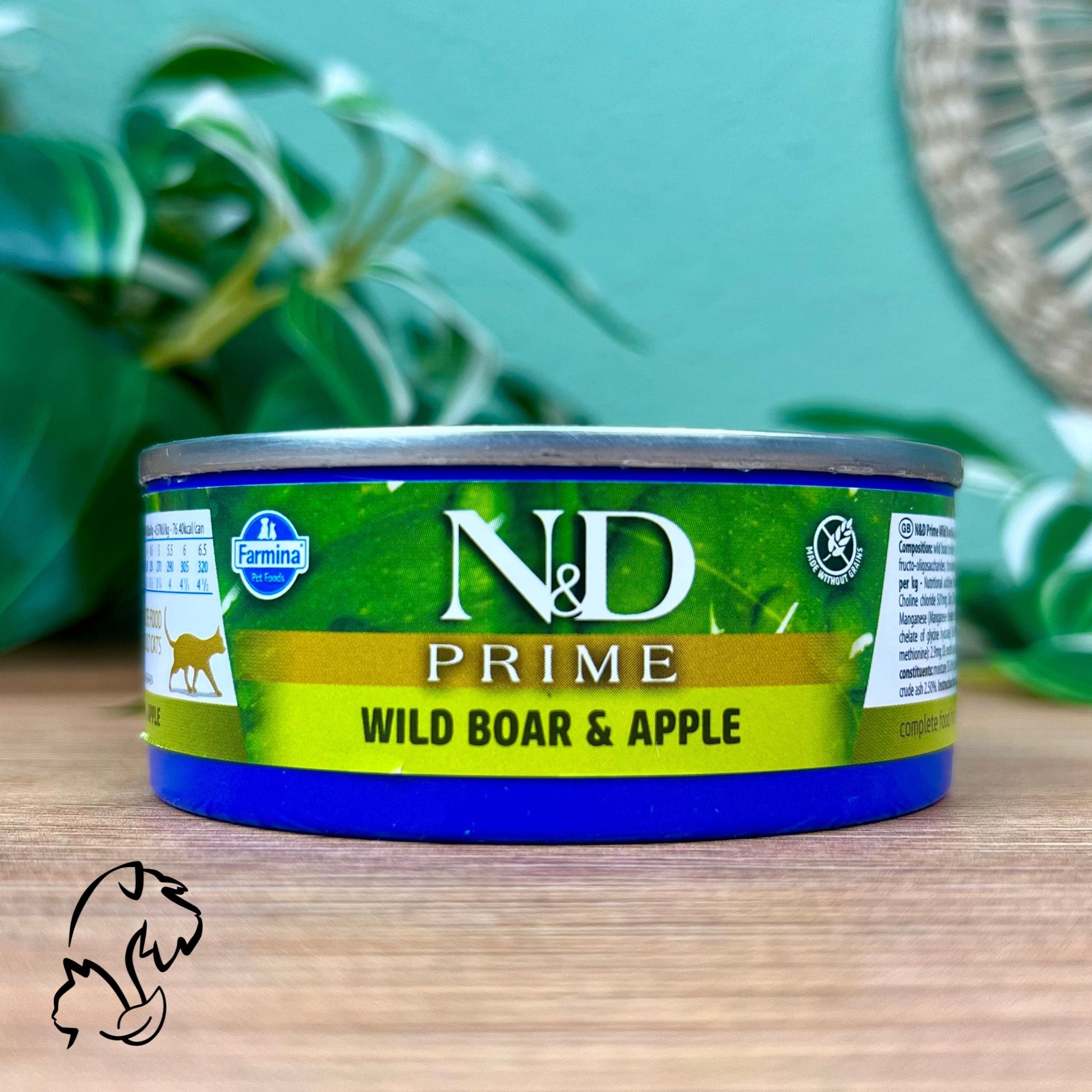 Farmina Prime Lata De Jabalí Y Manzana Para Gatos