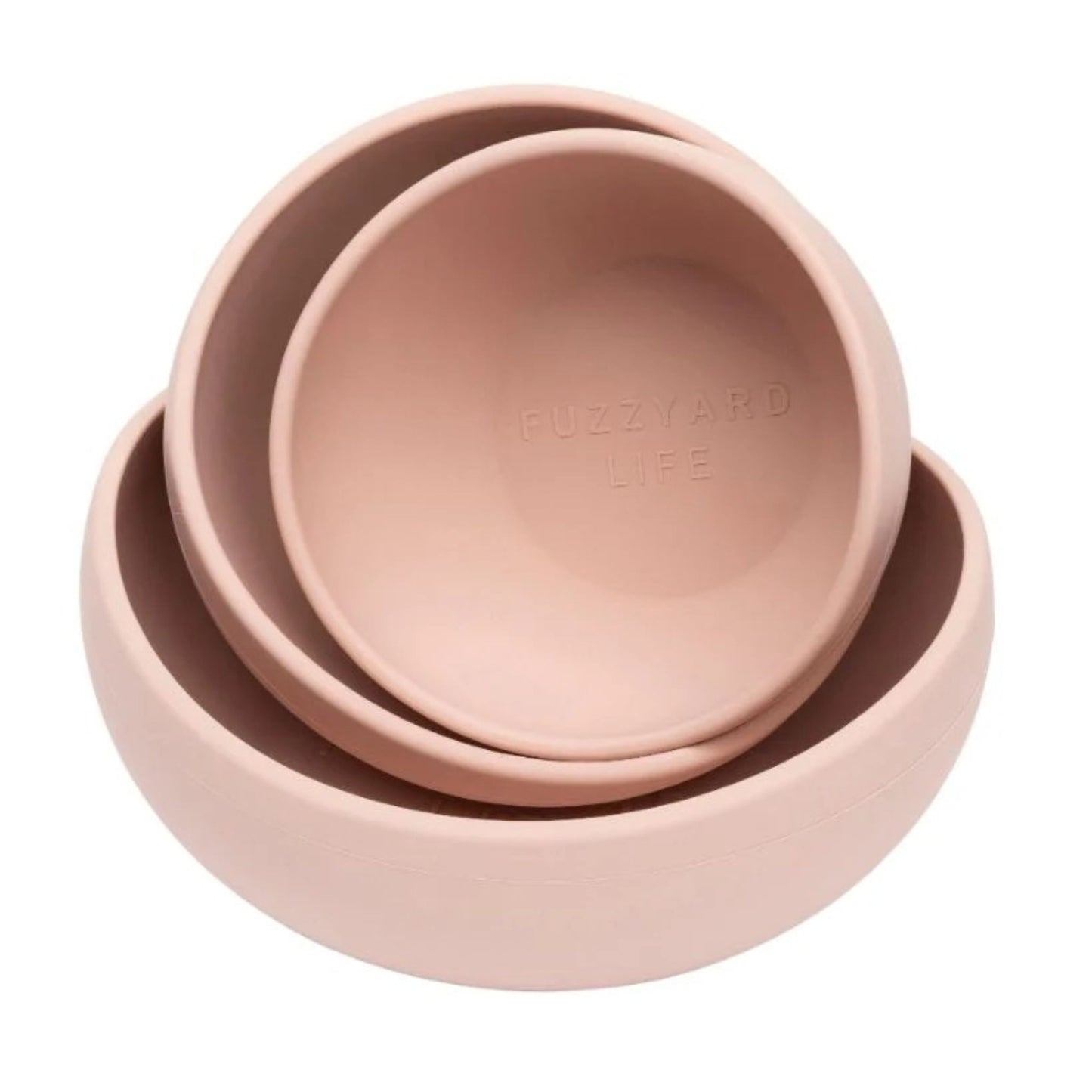 FUZZYARD LIFE - COMEDERO SILICONA ROSA PARA PERROS (Y GATOS)