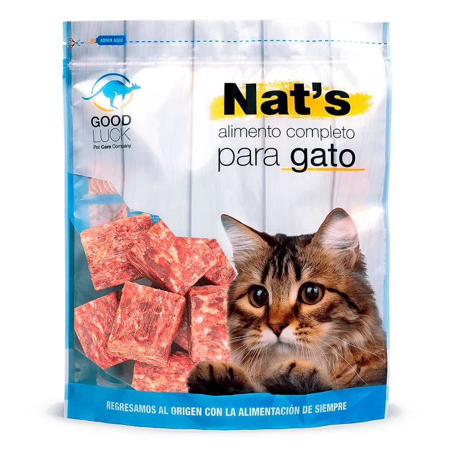 Good Luck, menú de alimentación cruda BARF para gatos de todas las edades de 1,5 kg y 3kg