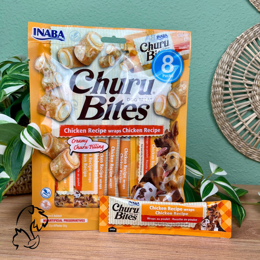 INABA - CHURU BITES DE POLLO (CON ATÚN) PARA PERROS