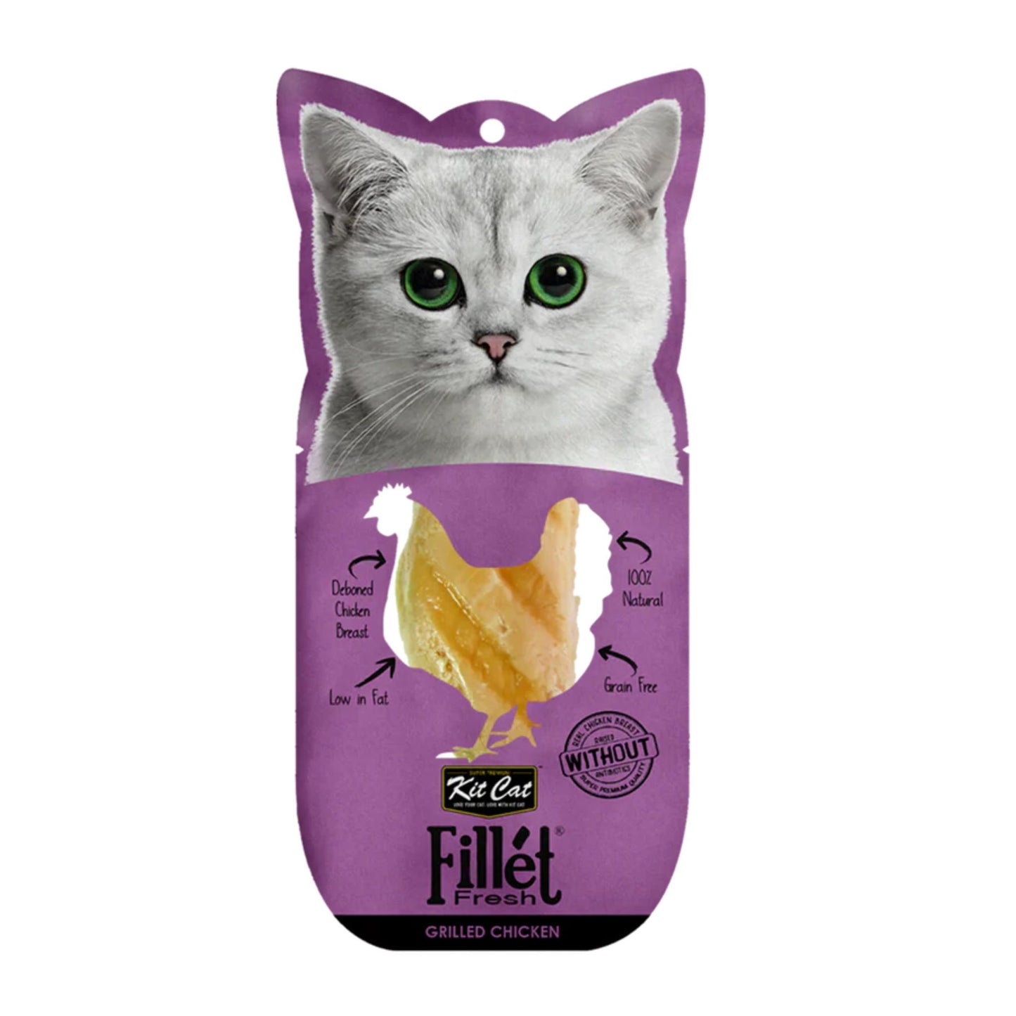 KIT CAT FILLETFRESH - FILETE DE POLLO A LA PARRILLA PARA GATOS