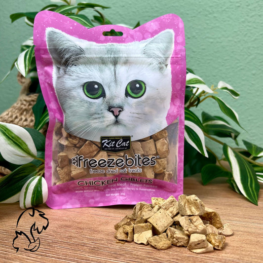 KIT CAT FREEZEBITE - PREMIOS LIOFILIZADOS DE HÍGADO DE POLLO PARA GATOS