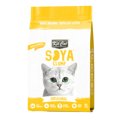 KIT CAT - SOYA CLUMP ORIGINAL - ARENA DE SOJA BIO PARA GATOS