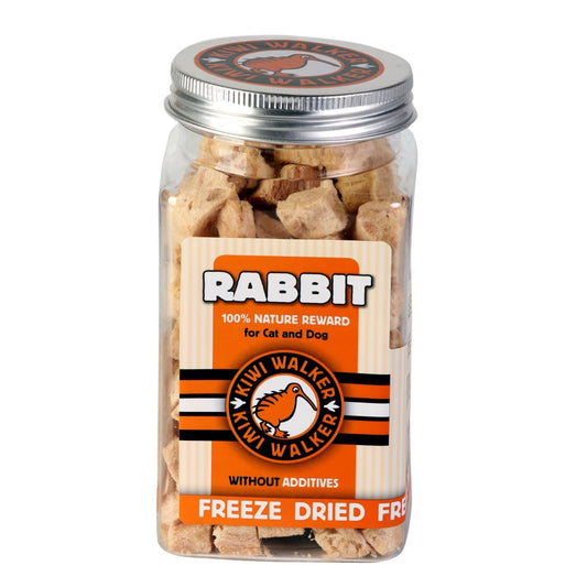 KIWI WALKER - PREMIOS LIOFILIZADOS DE CONEJO PARA PERROS Y GATOS