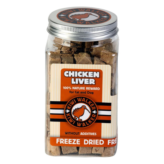 KIWI WALKER - PREMIOS LIOFILIZADOS DE HÍGADO DE POLLO PARA PERROS Y GATOS