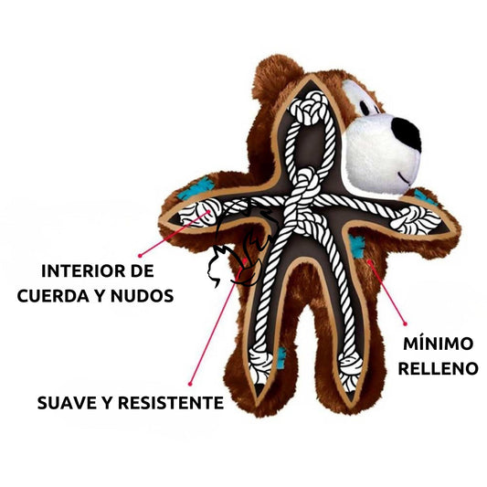 KONG - PELUCHOSO JUGADOR ESPAÑA - EDICIÓN LIMITADA MUNDIAL DE FÚTBOL - PARA PERROS