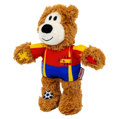 KONG - PELUCHOSO JUGADOR ESPAÑA - EDICIÓN LIMITADA MUNDIAL DE FÚTBOL - PARA PERROS
