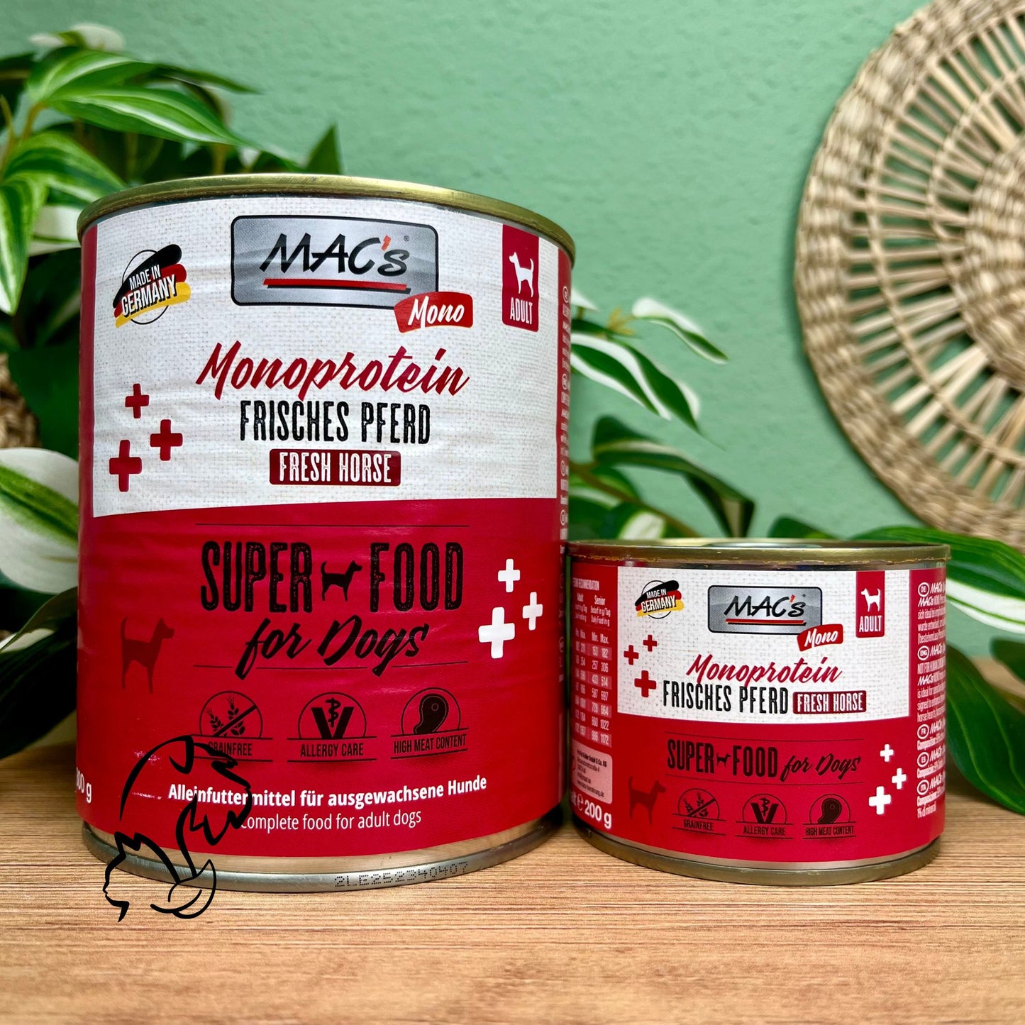 MAC´S MONOPROTEIN - LATA DE CABALLO PARA PERROS