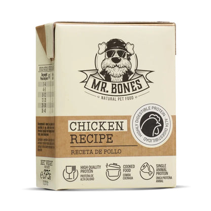 MR. BONES - RECETA DE POLLO CON CALABAZA Y ESPINACA PARA PERROS