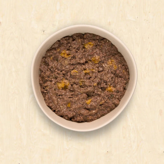 MR. BONES - RECETA DE TERNERA CON BONIATO Y ESPINACA PARA PERROS