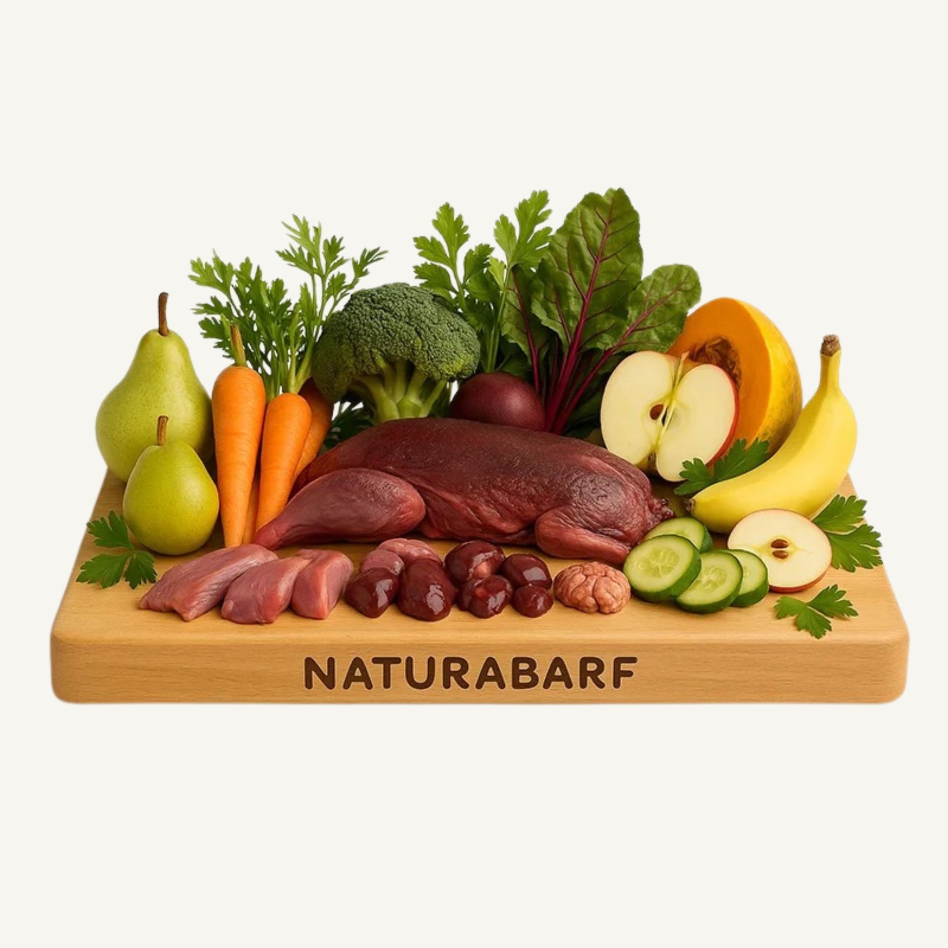 Naturabarf, menú monoproteico de alimentación cruda BARF elaborado con pato para perros de todas las edades y tamaños