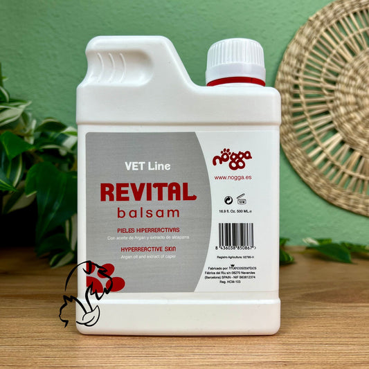 NOGGA - REVITAL BALSAM - ACONDICIONADOR CHAMPUTERAPIA PARA PERROS Y GATOS