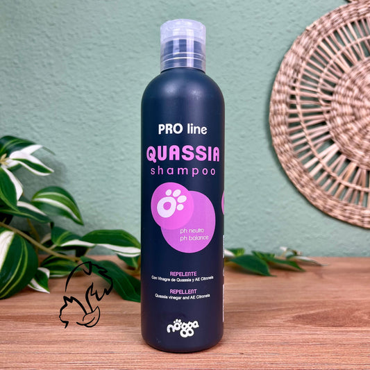 NOGGA - QUASSIA SHAMPOO - CHAMPÚ ANTIPARASITARIO PARA PERROS Y GATOS