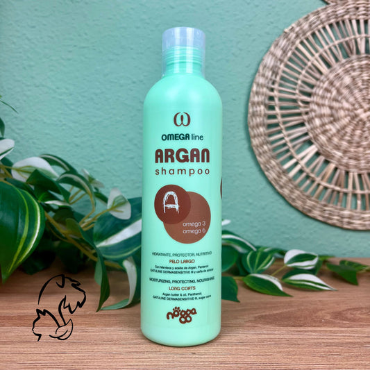 NOGGA - ARGAN SHAMPOO - CHAMPÚ PARA PERROS DE PELO LARGO