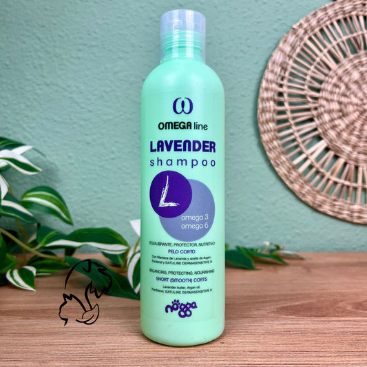 NOGGA - LAVENDER SHAMPOO - CHAMPÚ PARA PERROS DE PELO CORTO RASO