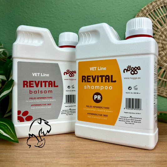 NOGGA - PACK REVITAL PR - CHAMPUTERAPIA PARA PERROS Y GATOS