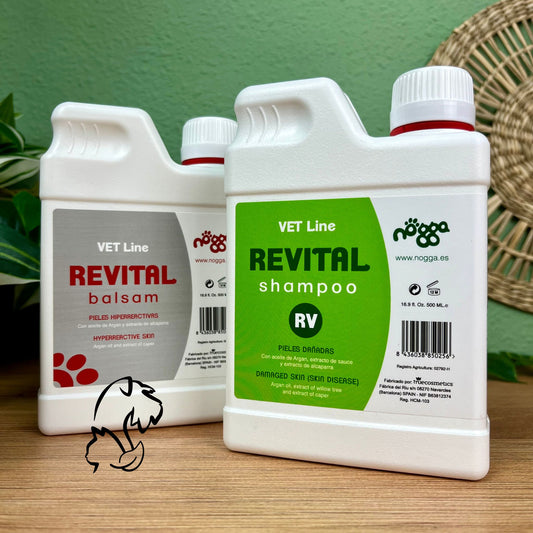 NOGGA - PACK REVITAL RV - CHAMPUTERAPIA PARA PERROS Y GATOS