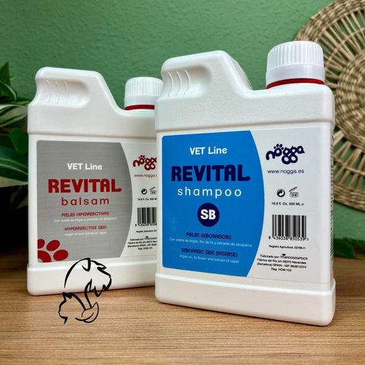 NOGGA - PACK REVITAL SB - CHAMPUTERAPIA PARA PERROS Y GATOS