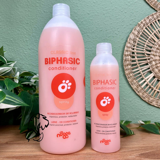NOGGA - BIPHASIC - SPRAY ACONDICIONADOR SIN ACLARADO PARA PERROS Y GATOS