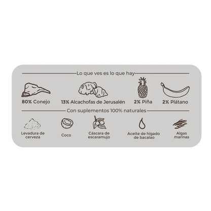 PUROMENU - LATA BANQUETE DE CONEJO PARA PERROS