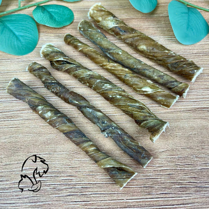 ROLLITOS DE VEJIGA DE TERNERA PARA PERROS