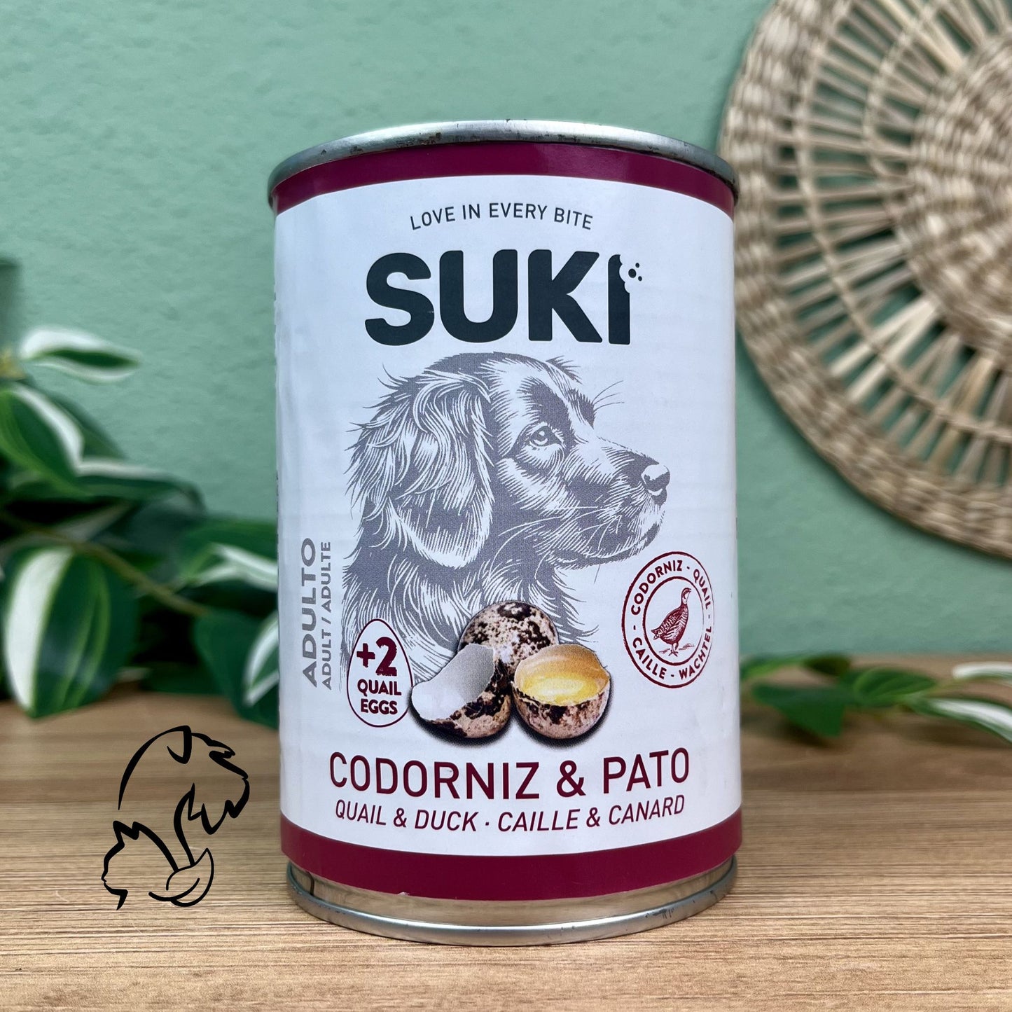 SUKI - LATA DE CODORNIZ Y PATO PARA PERROS