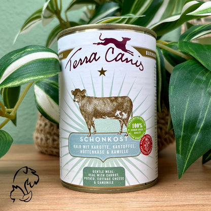 Terra Canis Lata Gastrointestinal De Ternera Para Perros Con Problemas Digestivos