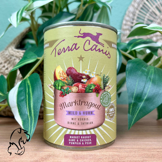 Terra Canis Lata Markt Ragout De Venado Y Pollo Para Perros