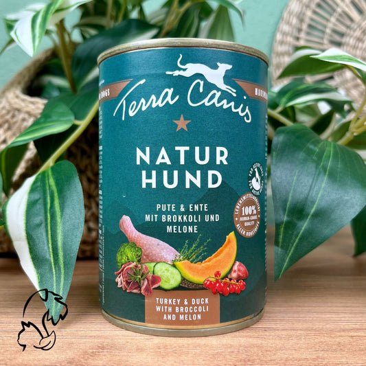 Terra Canis Lata Naturhund De Pavo Y Pato Para Perros 